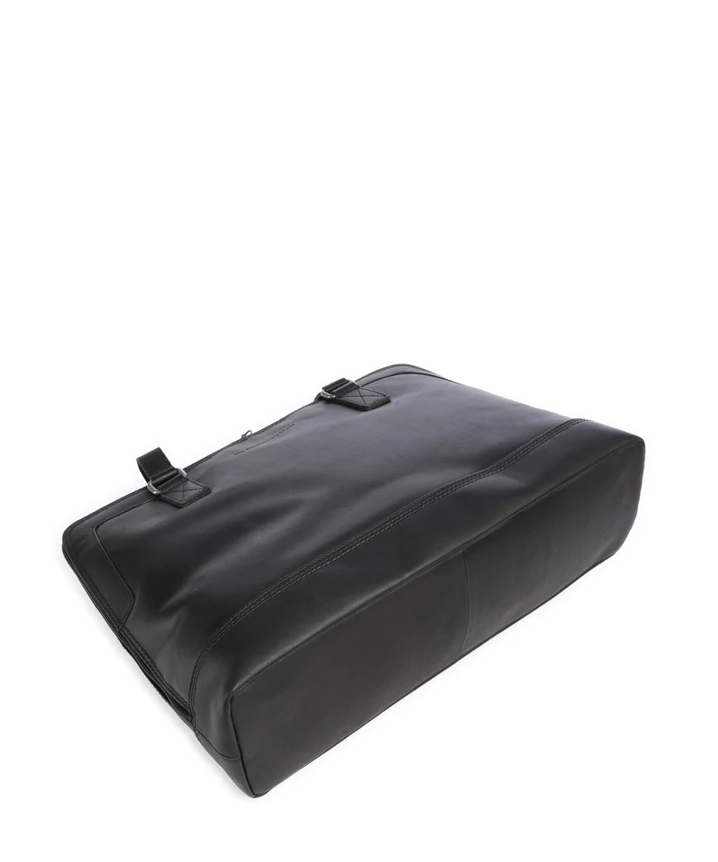 The Chesterfield Brand Wax Pull Up Cow Elvar Schultertasche black