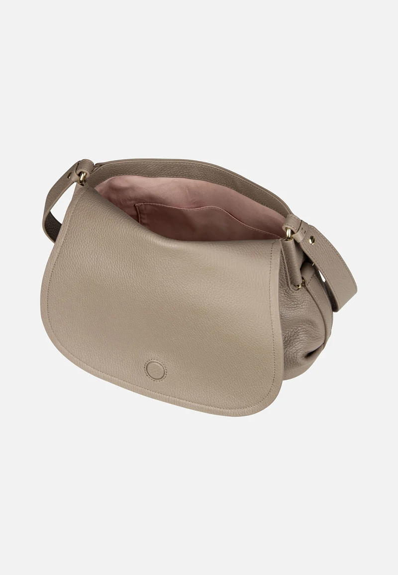 Rebekka 1501 Warm Taupe - Saddle Bag