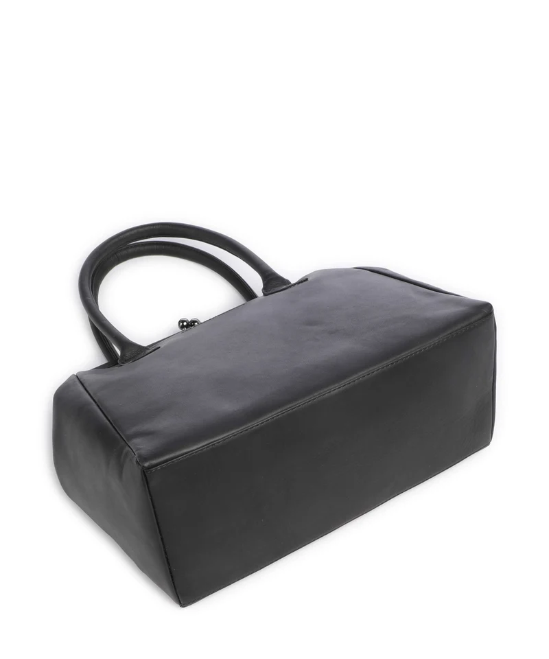 The Chesterfield Brand Wax Pull Up Cow Dorin Schultertasche black