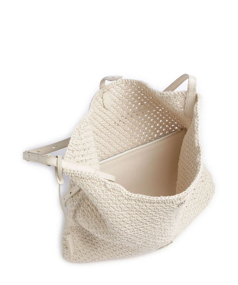 Polo Ralph Lauren Play Large Beuteltasche ivory
