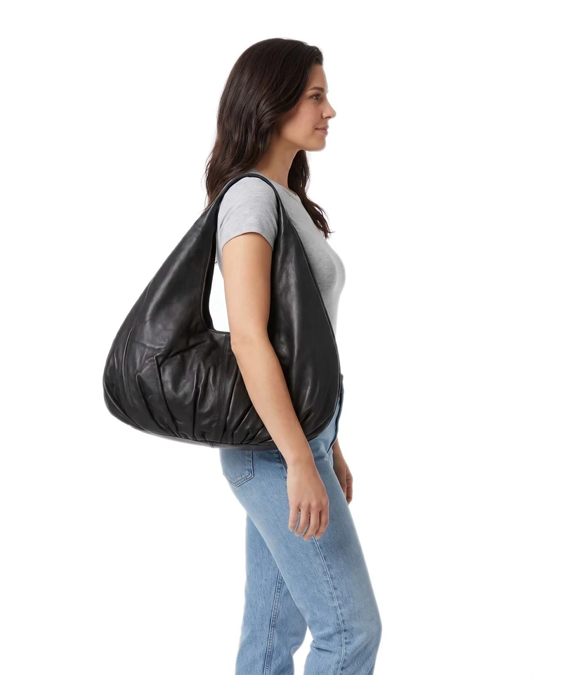 Depeche Athens Beuteltasche black