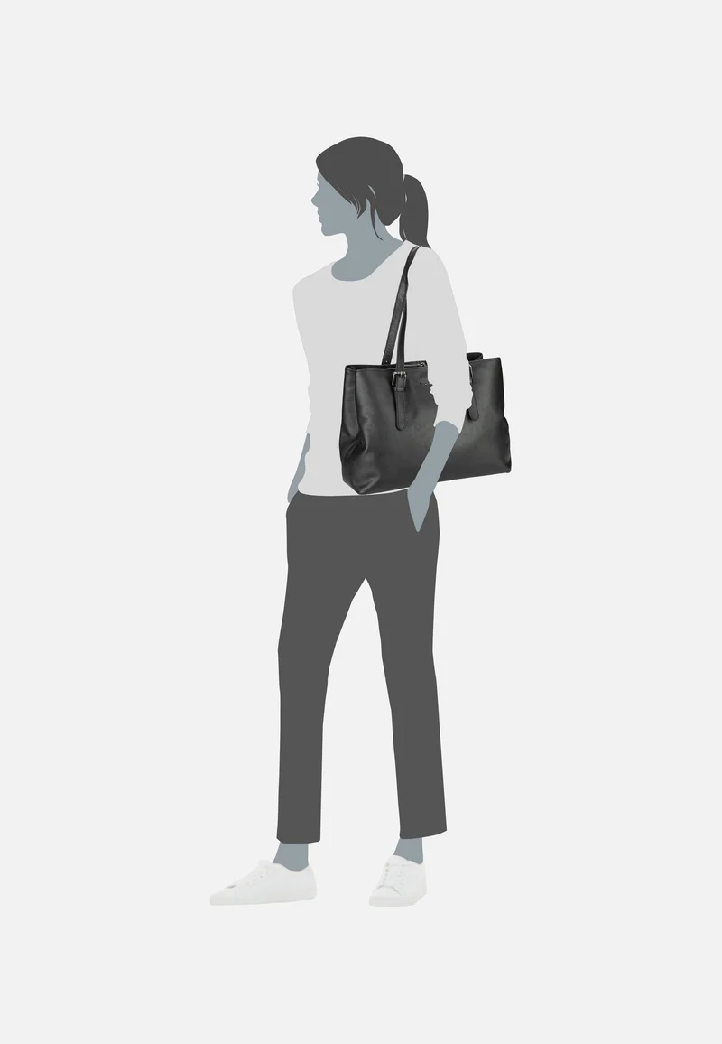 Bella Ladiesbag Schwarz - Shopper
