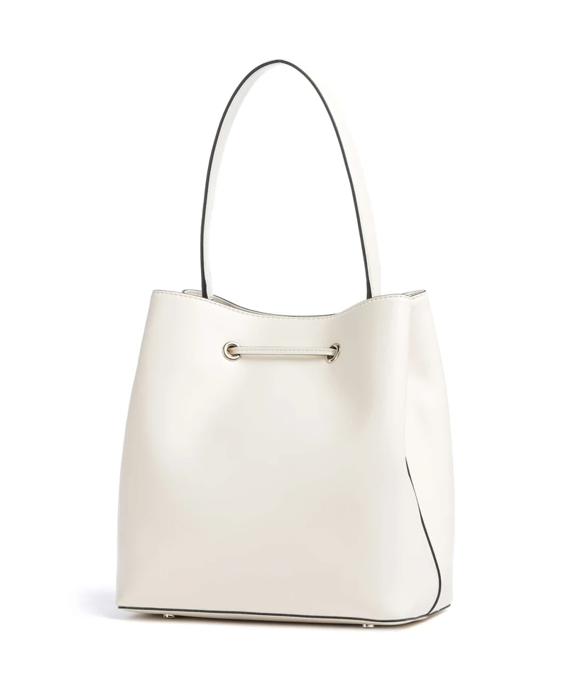 BOSS Sandy Bucket Handtasche open white