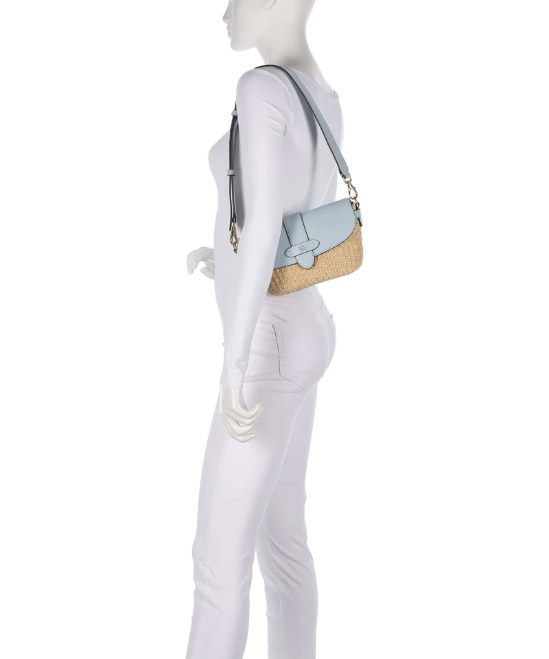 Lauren Ralph Lauren Lynden Small Schultertasche natural/alpine blue