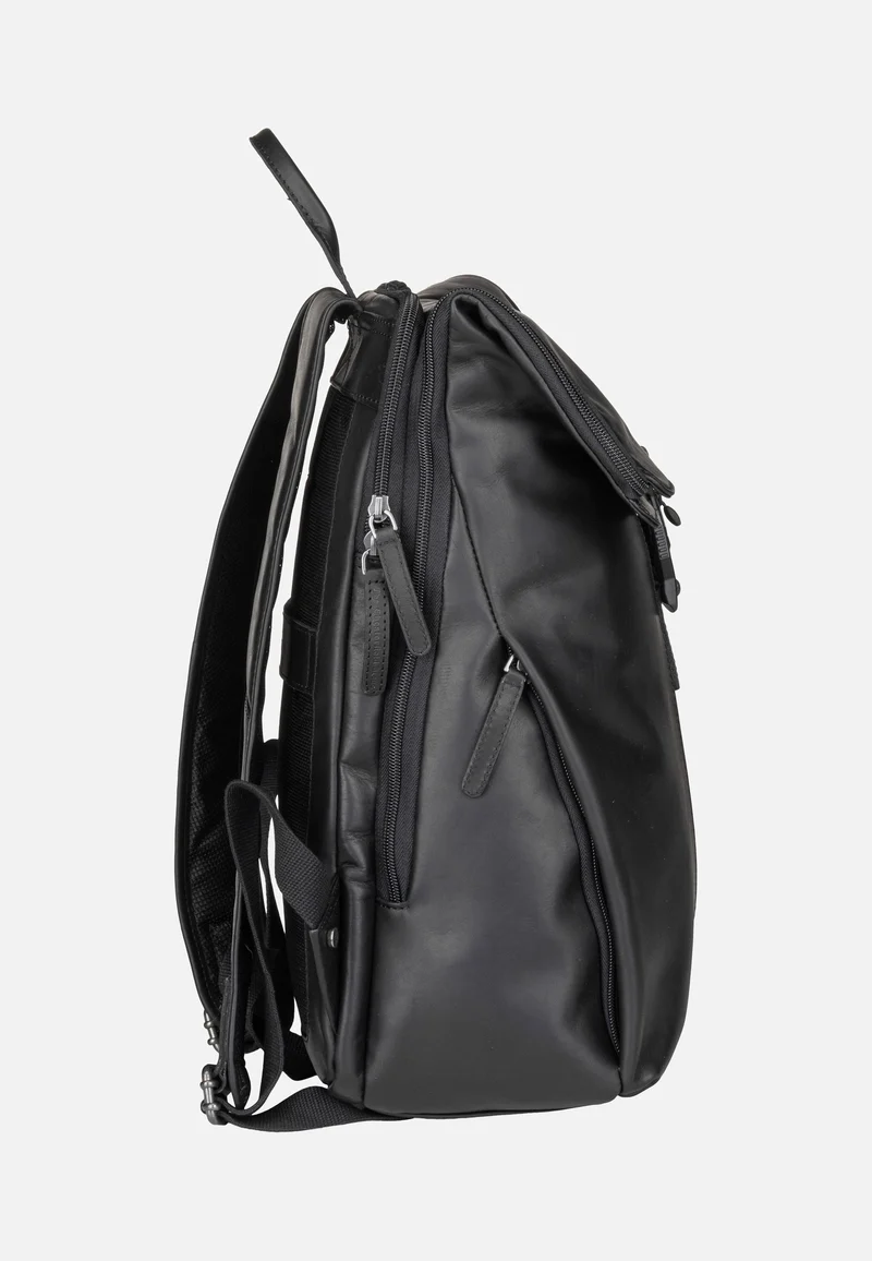 Savona 0322 Black - Rolltop Rucksack