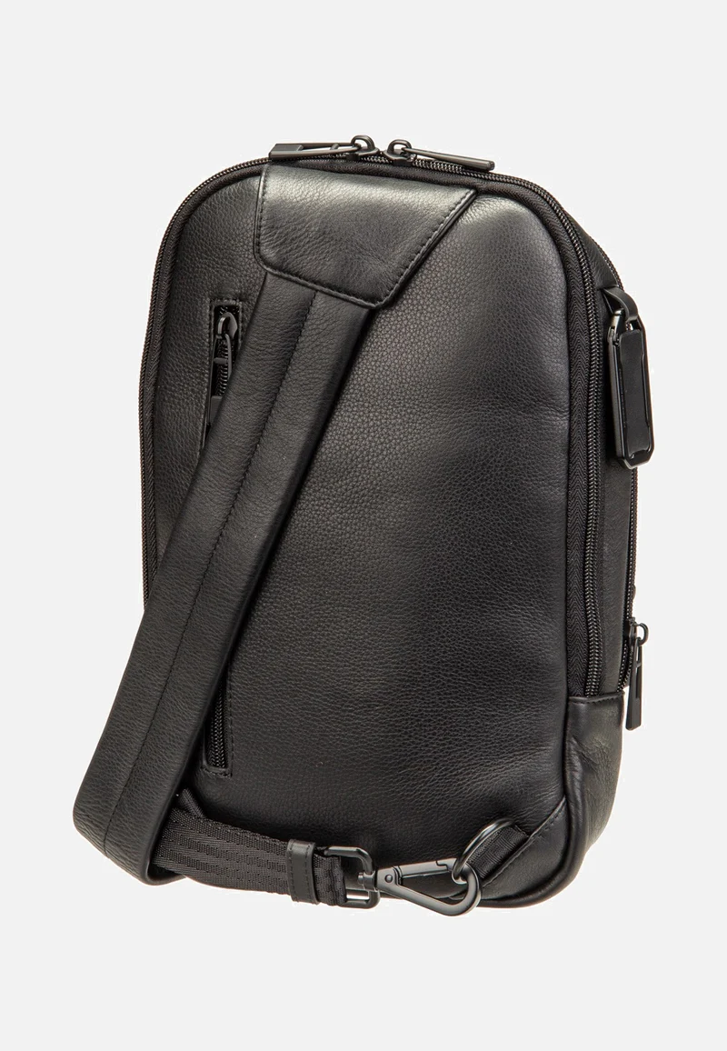 Roadster Leather Evo Sling Bag Black - Sling Bag