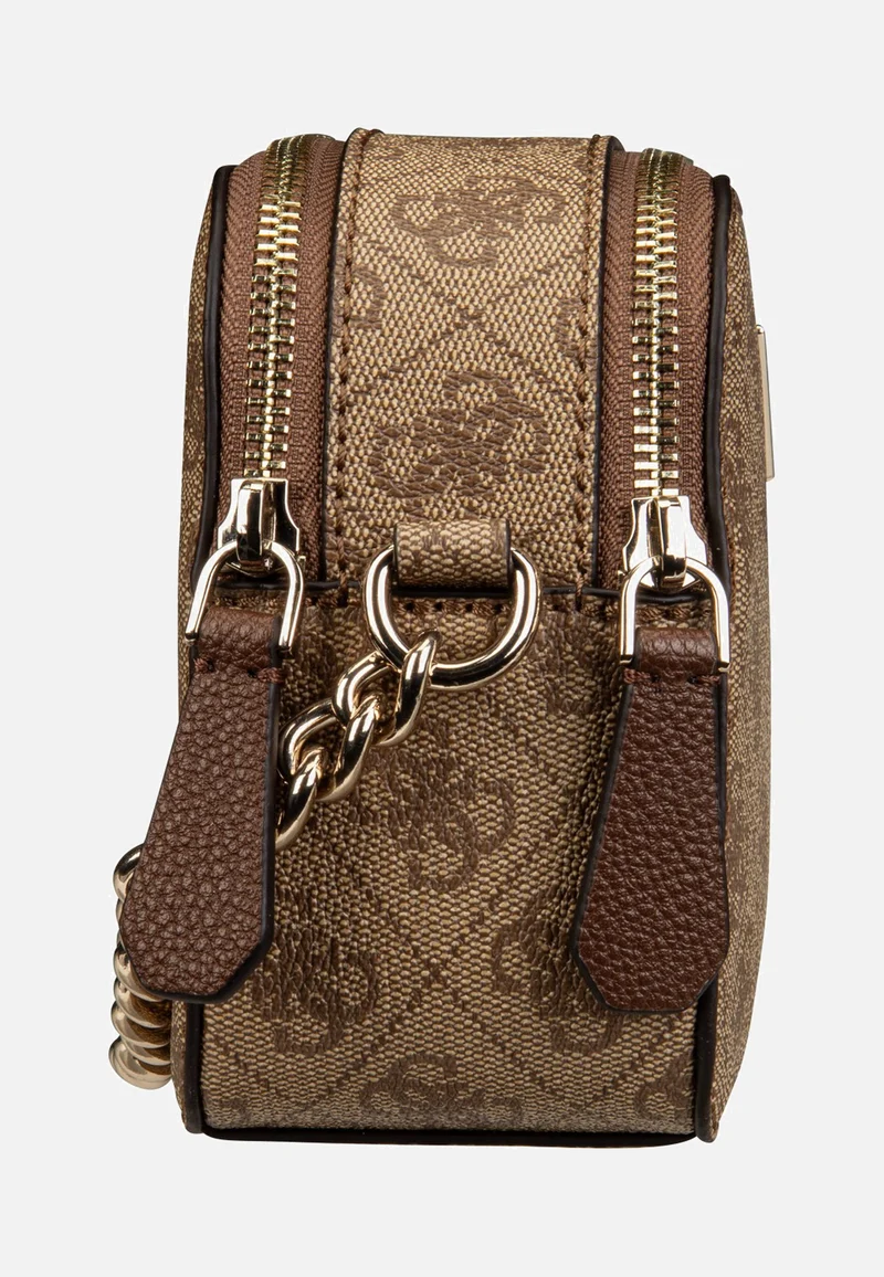 Noelle II CB Camera Logo 72140 Latte Logo/Brown - Crossbody Bag