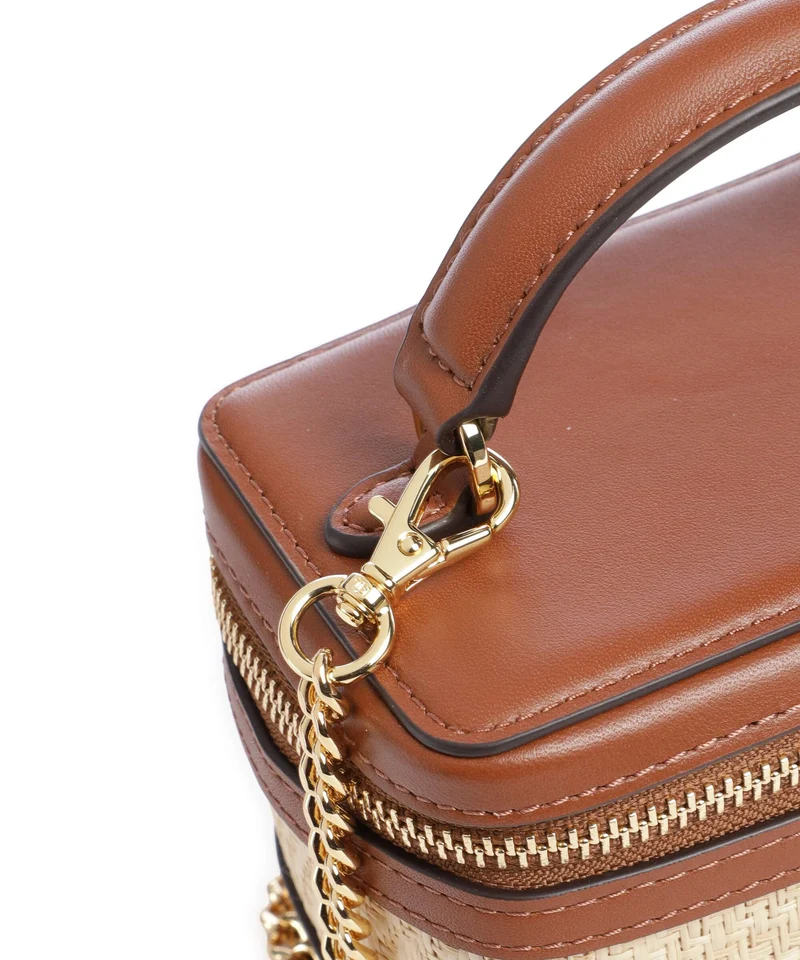 Lauren Ralph Lauren Hallee Small Umhängetasche natural/lauren tan