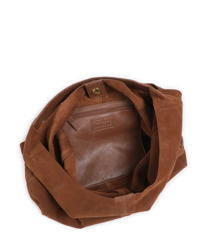 Depeche Bilbao Beuteltasche cognac