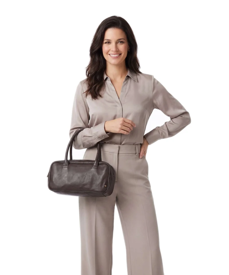 Depeche Golden Chic Handtasche coffee