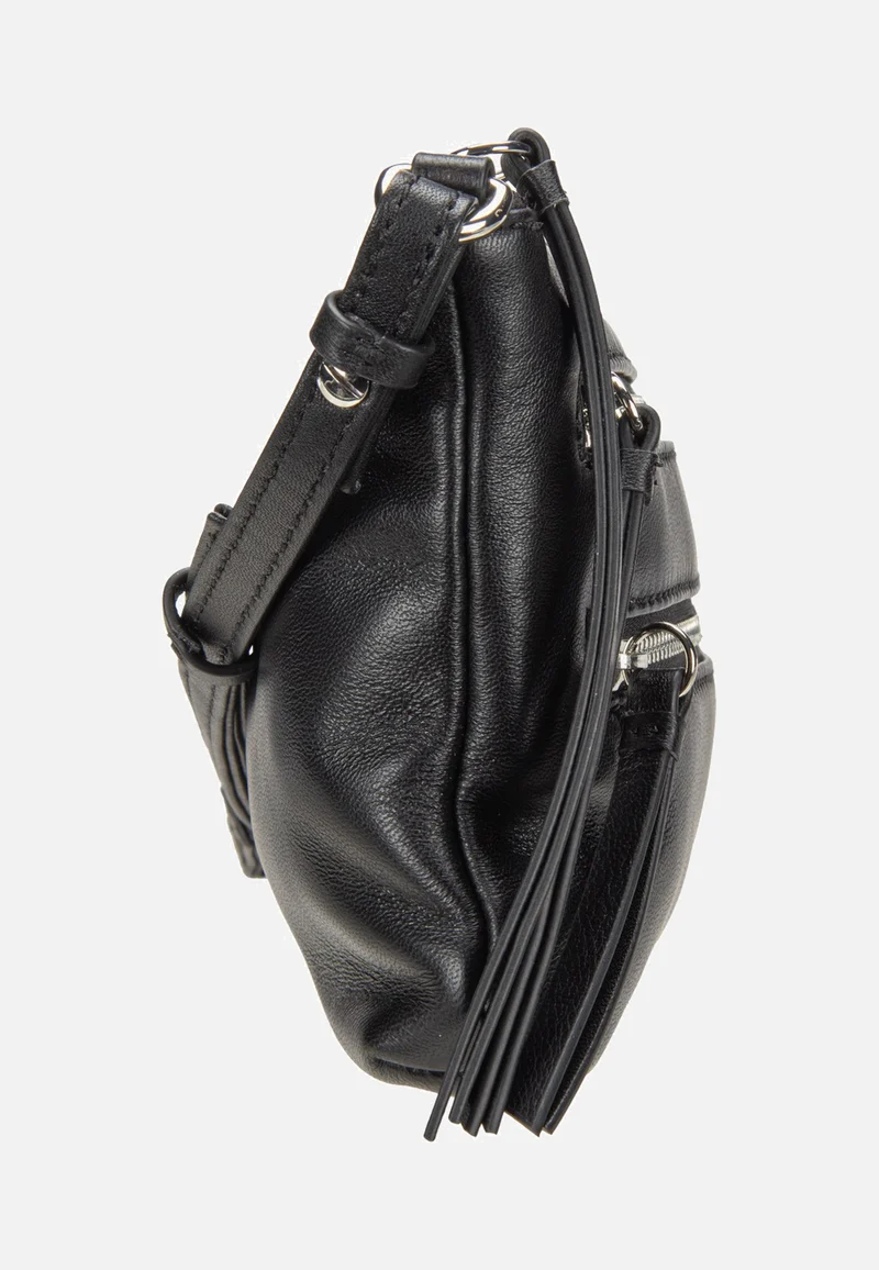 Zena S Indian Sheep Single Black - Crossbody Bag