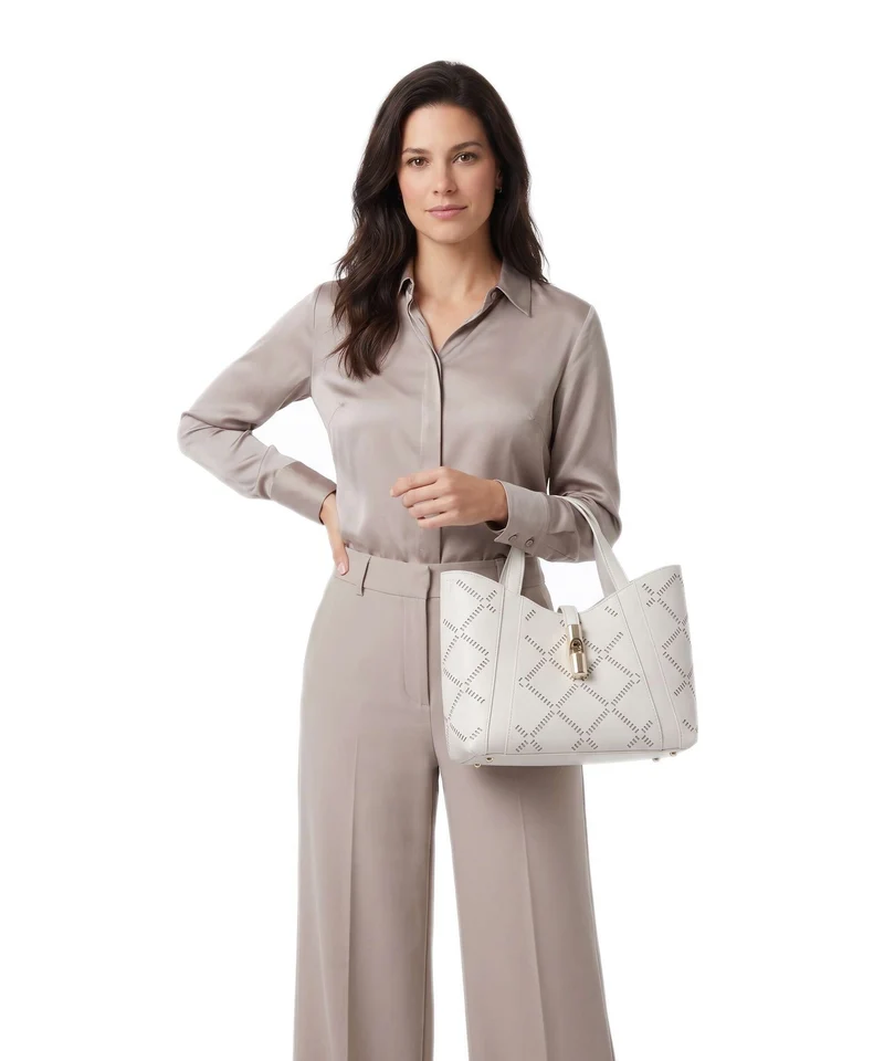 Furla Goccia S Handtasche marshmallow