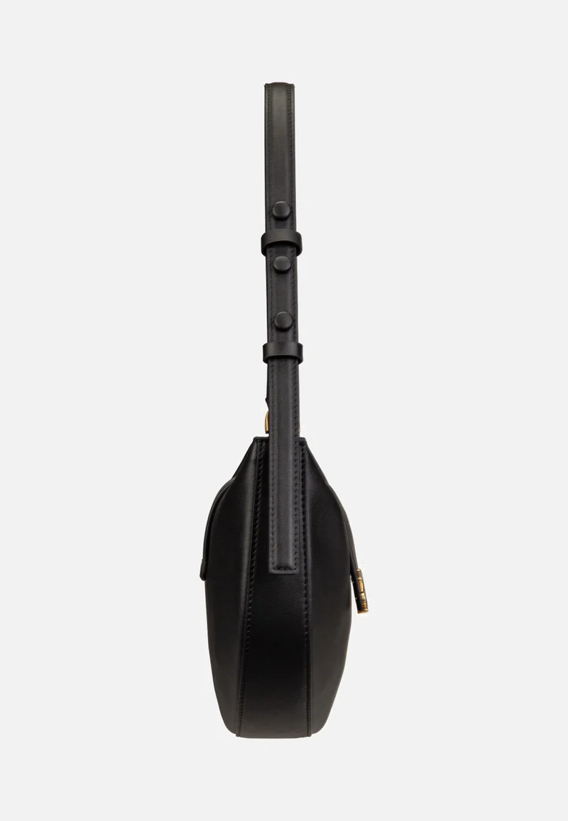 K/Signature FL Halfmoon SHB Black/Gold - Umhängetasche