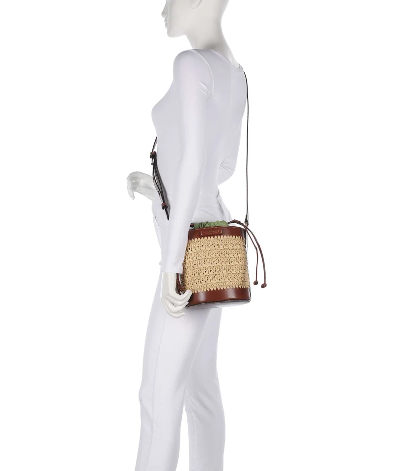 The Bridge Luna Bucket Handtasche marrone