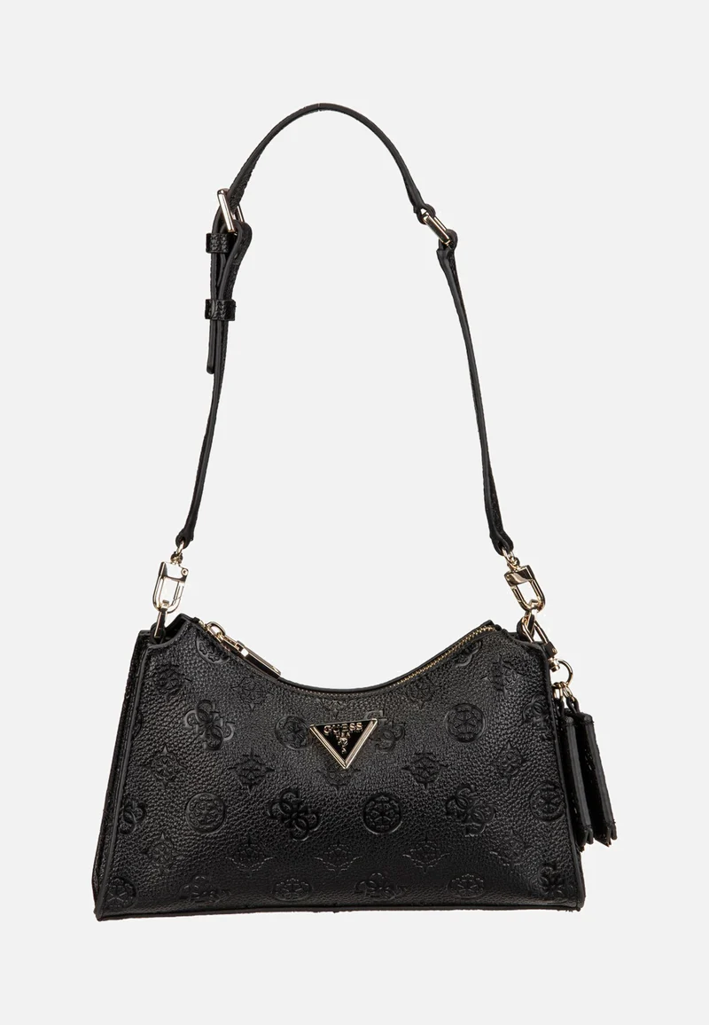 Cresidia II Top Zip Shldr Black Logo - Umhängetasche