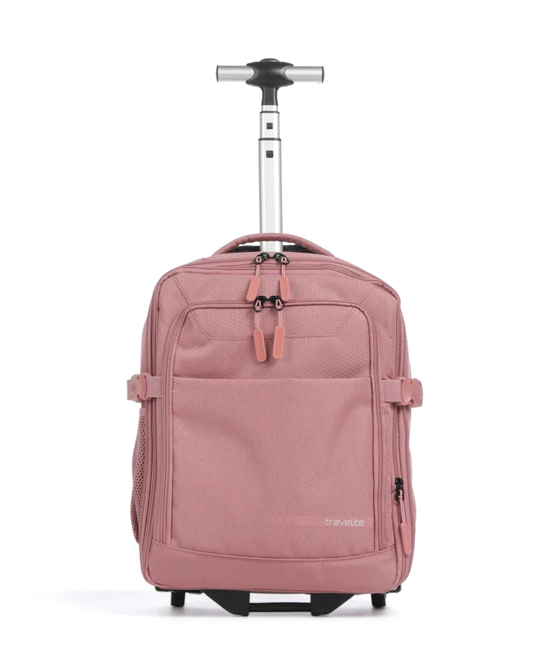 Travelite Kick Off Rucksack-Trolley blush