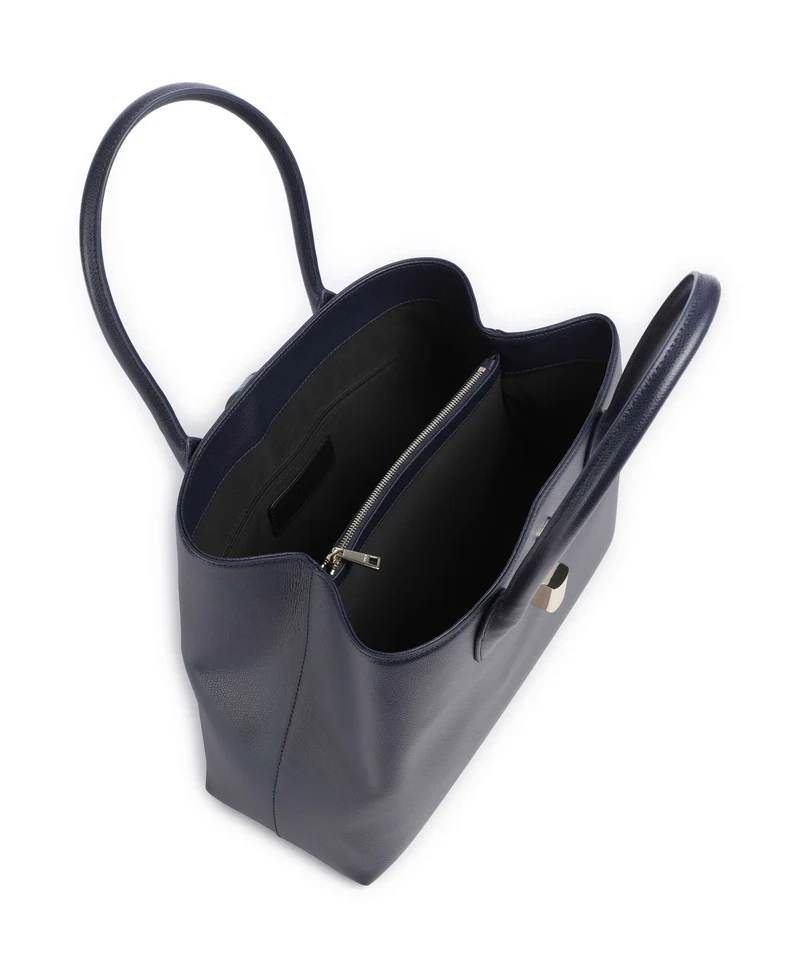 Furla Goccia M Shopper ink blue