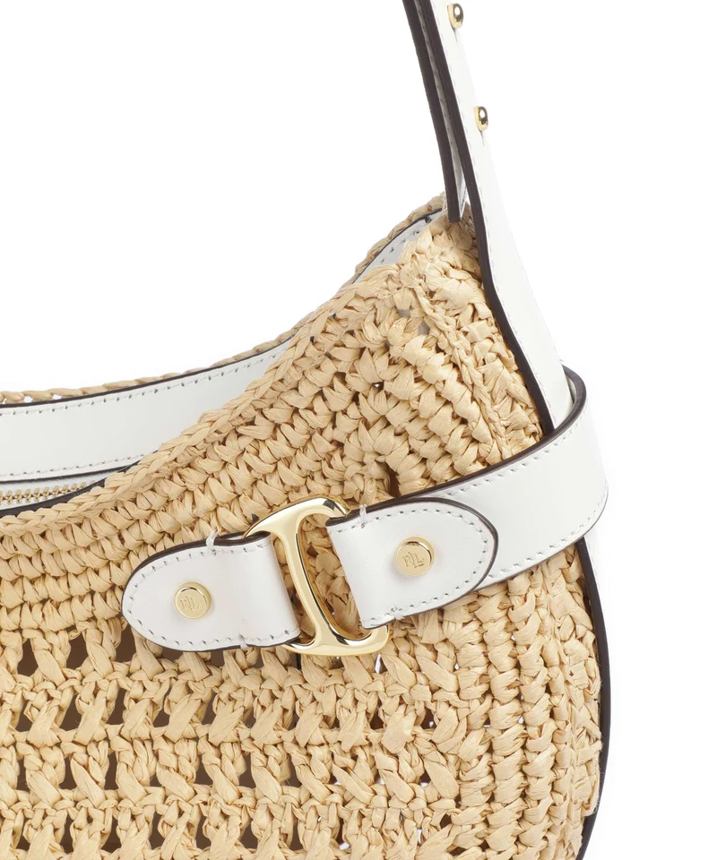Lauren Ralph Lauren Tasha Large Schultertasche natural/white