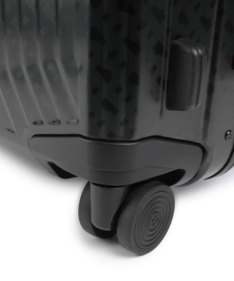 Samsonite Lite-Box Alu Boss Edition 4-Rollen Trolley graphite monogram