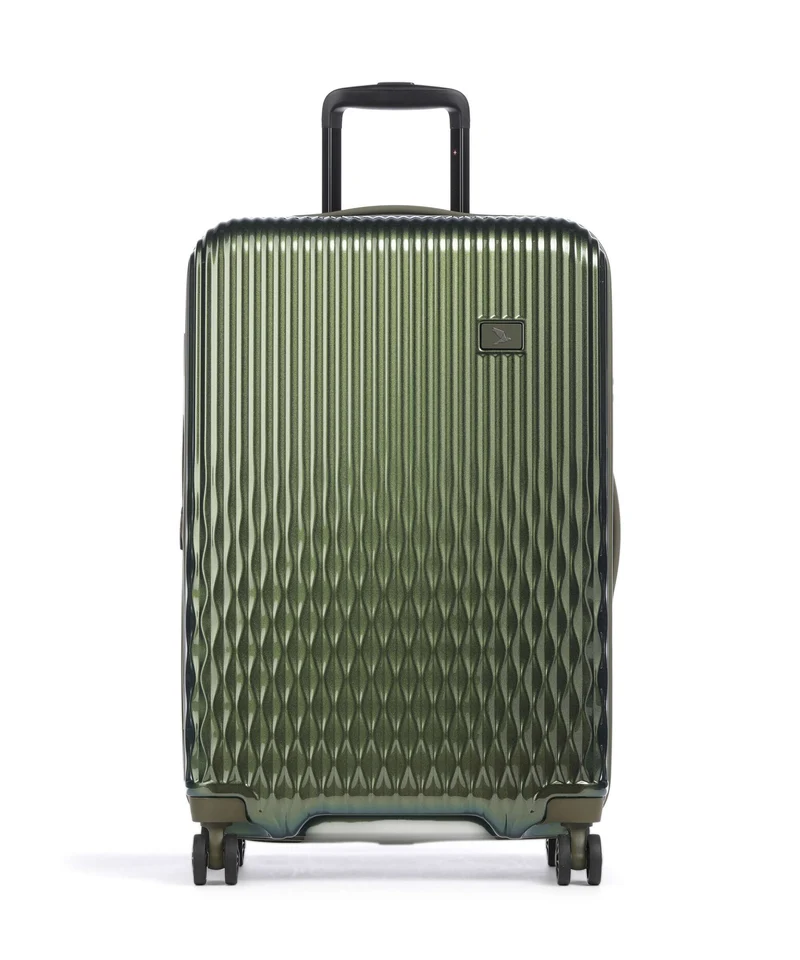 Pack Easy Flow 4-Rollen Trolley bronze green