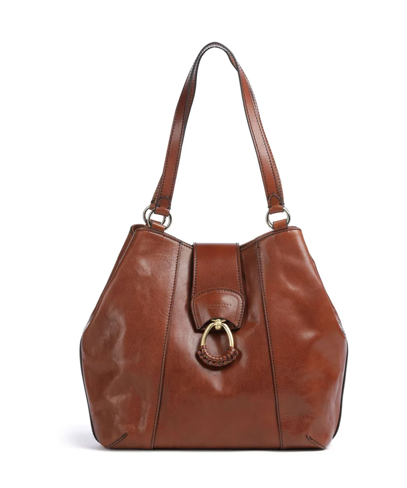The Bridge Erica Shopper marrone