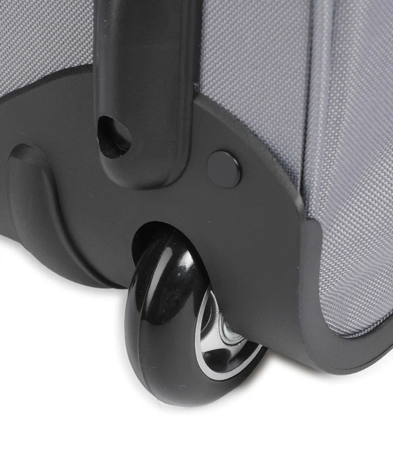 Travelite Basics Rollenreisetasche grau
