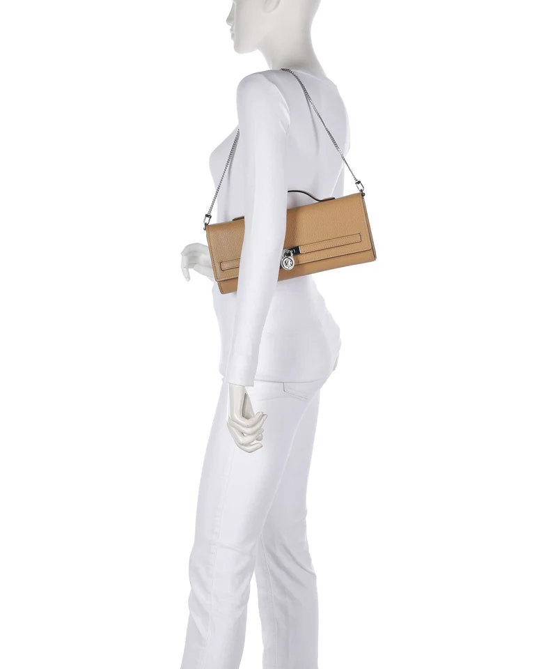 Michael Kors Hamilton Moderne Medium Schultertasche peanut