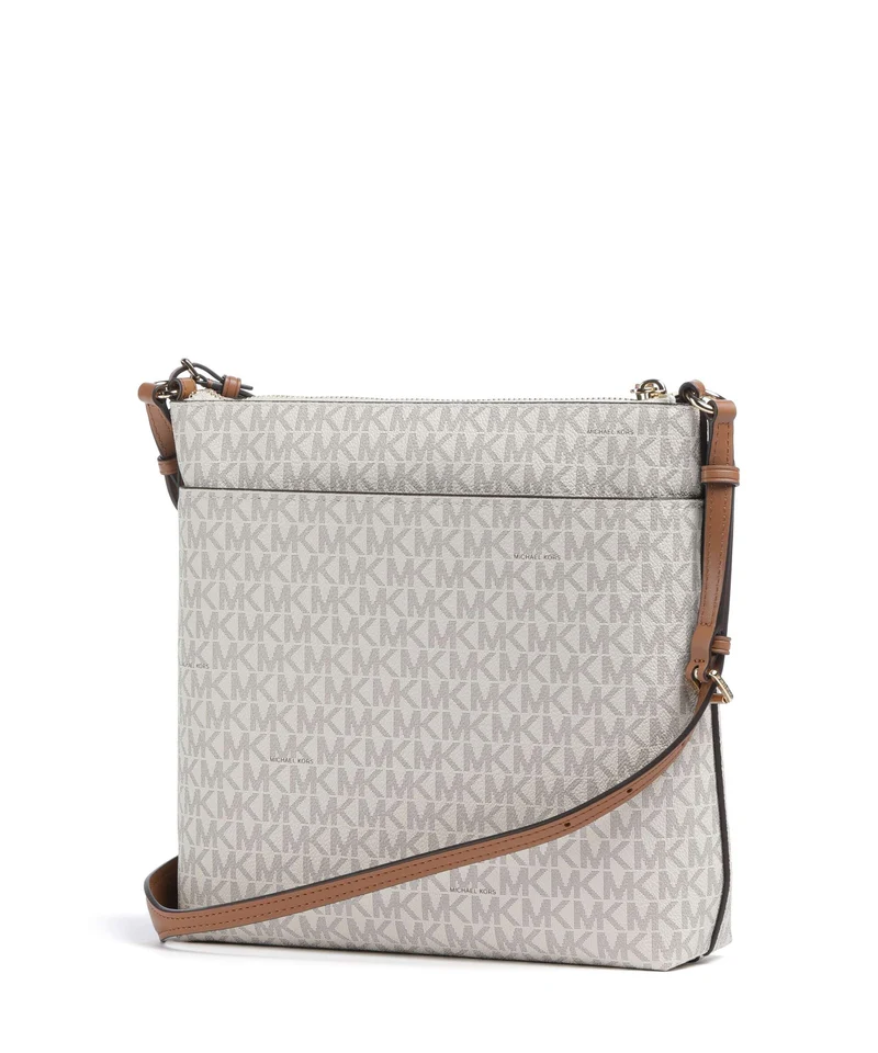 Michael Kors Jet Set Travel Large Umhängetasche vanilla/acrn