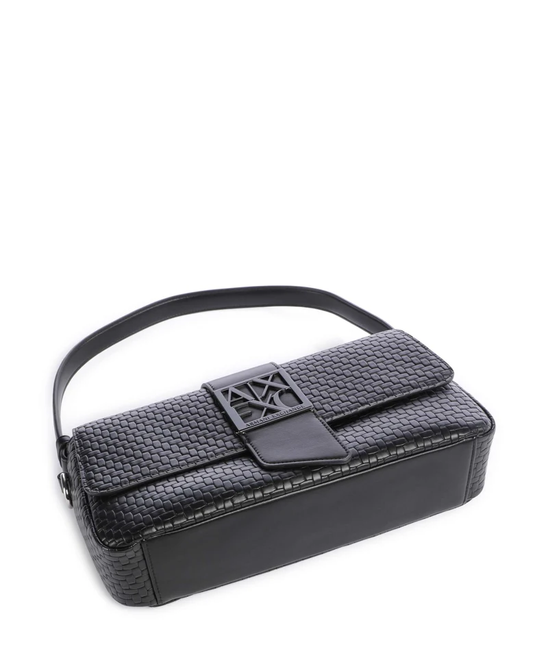 Armani Exchange Susy Soft Woven Schultertasche black