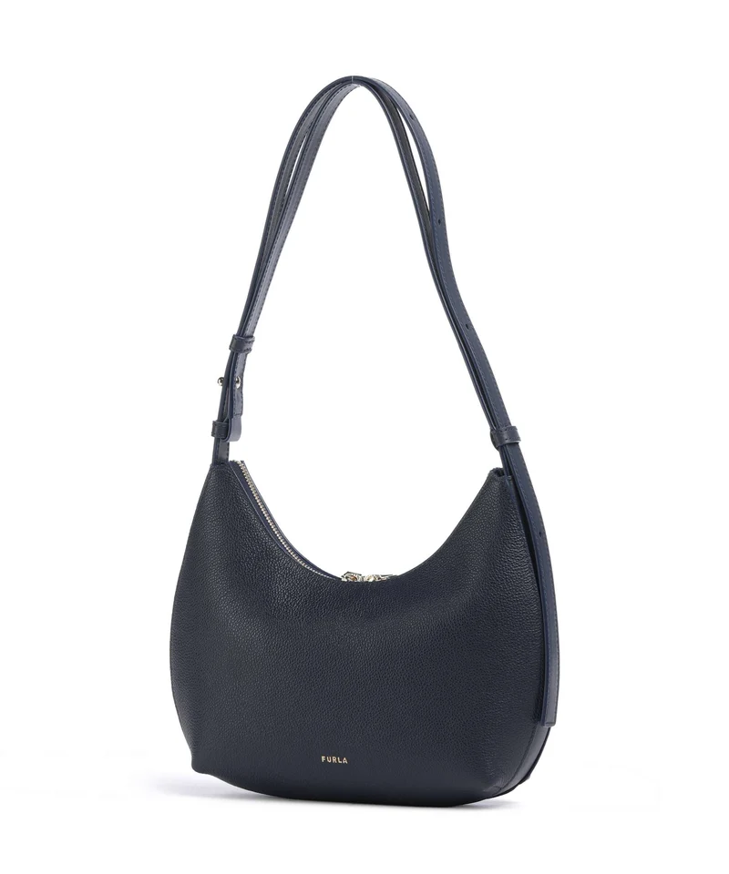 Furla Goccia S Schultertasche ink blue