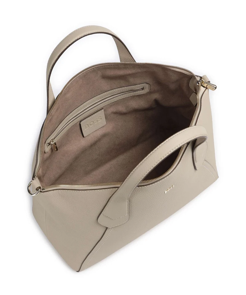 BOSS Lenah M Handtasche light beige
