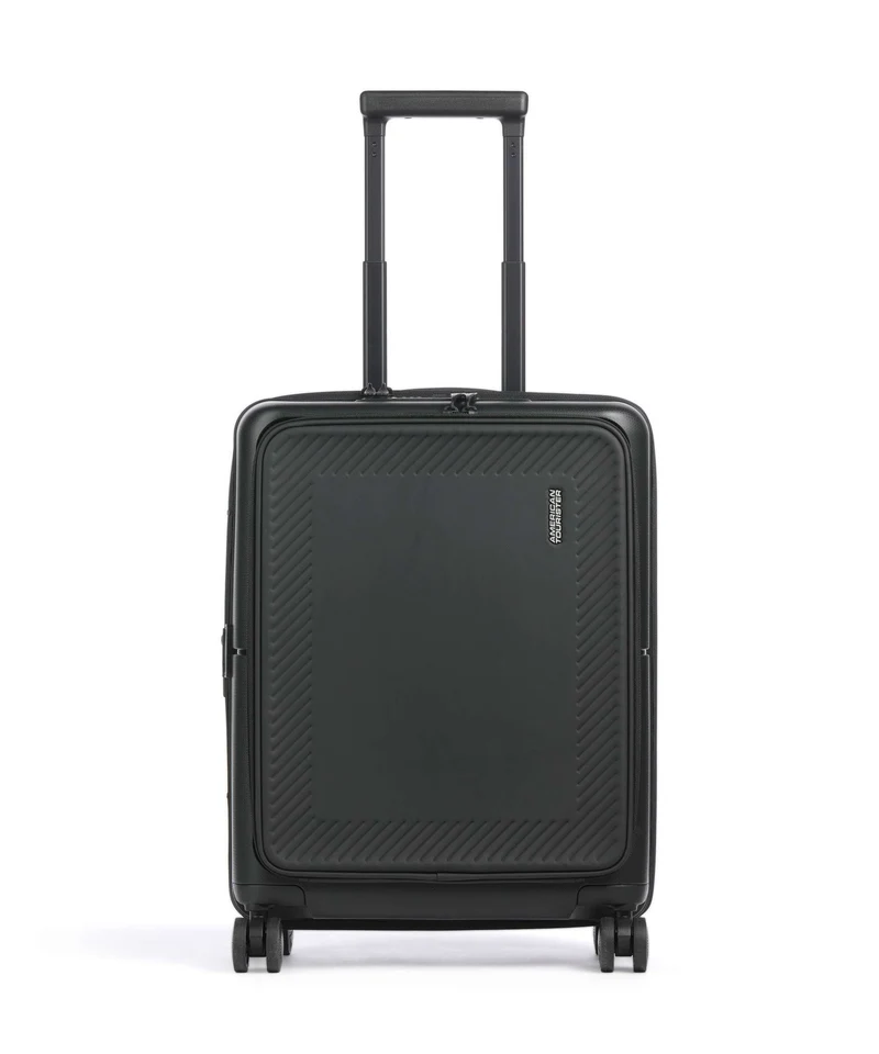 American Tourister Dashpop 4-Rollen Trolley true black