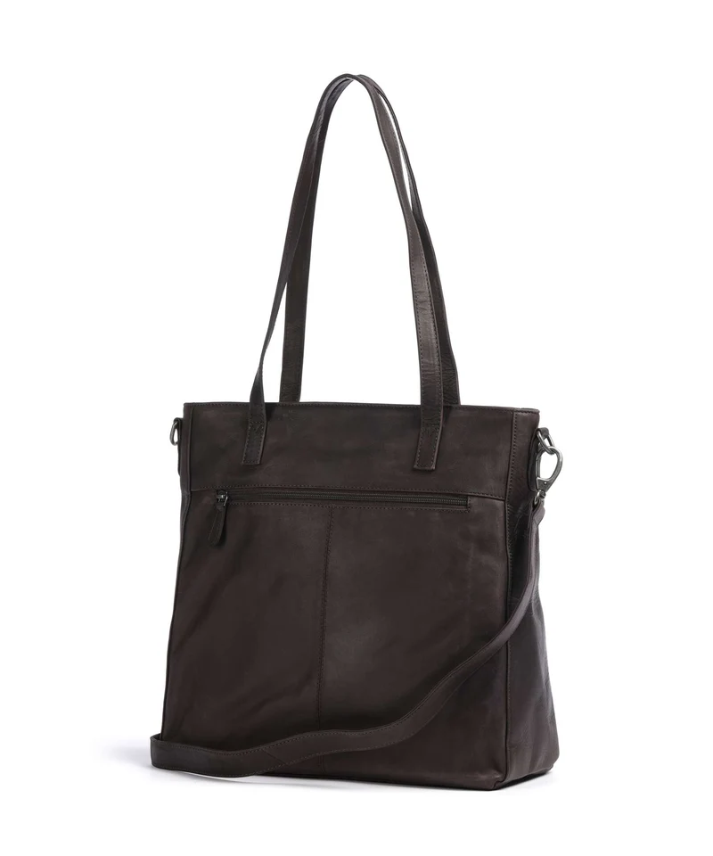 The Chesterfield Brand Wax Pull Up Cow Mosel Shopper brown