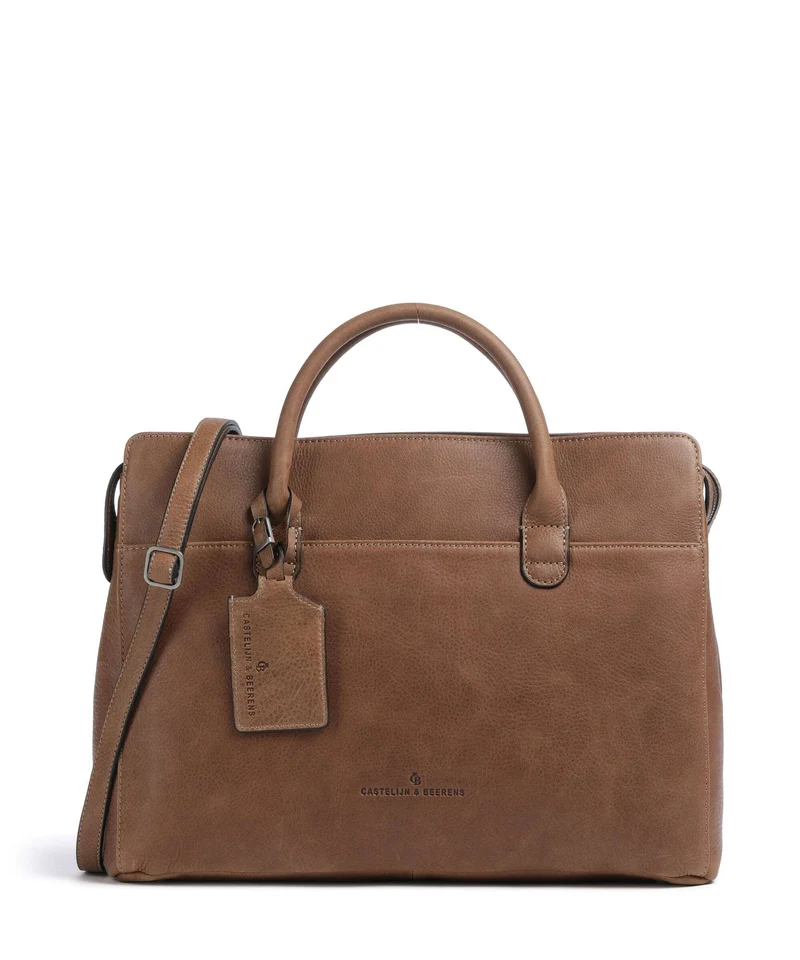 Castelijn & Beerens Carisma Laptoptasche cognac