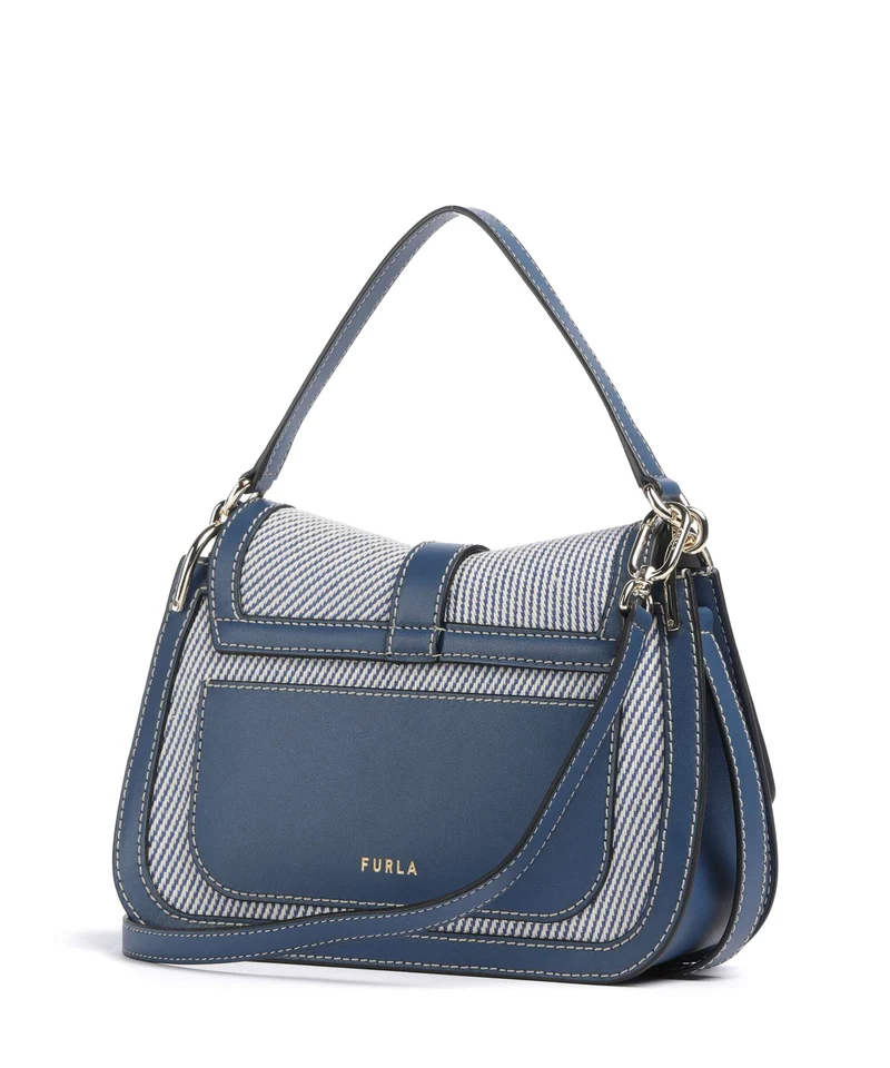 Furla Flow M Handtasche toni indigo