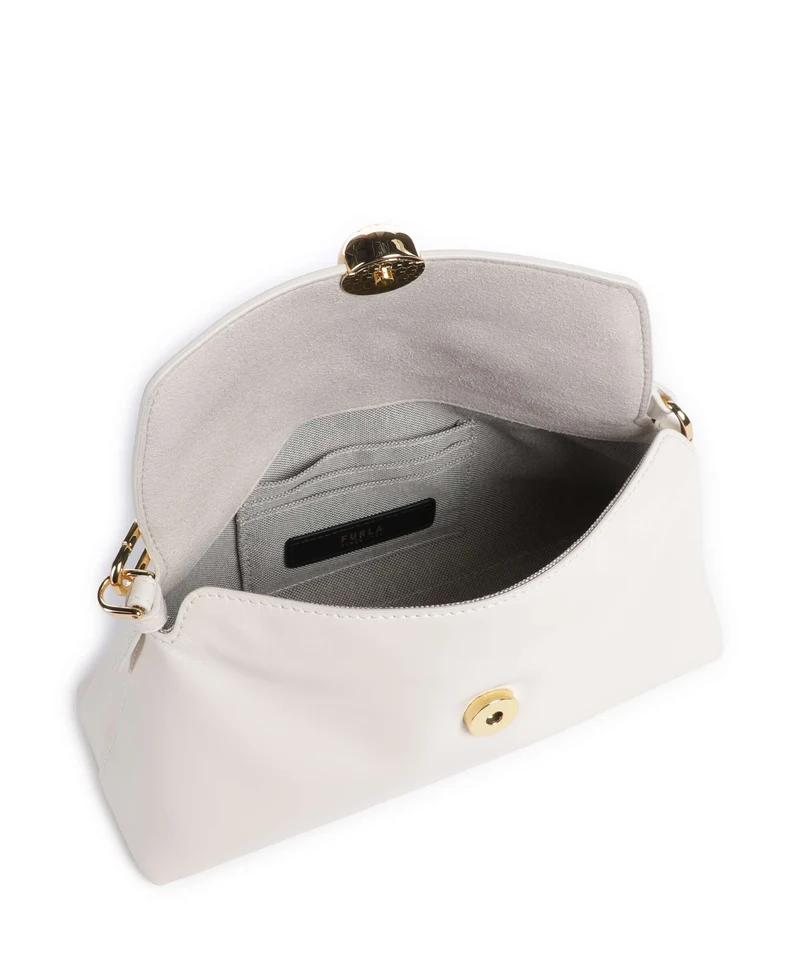 Furla Sfera Soft Mini Umhängetasche panna
