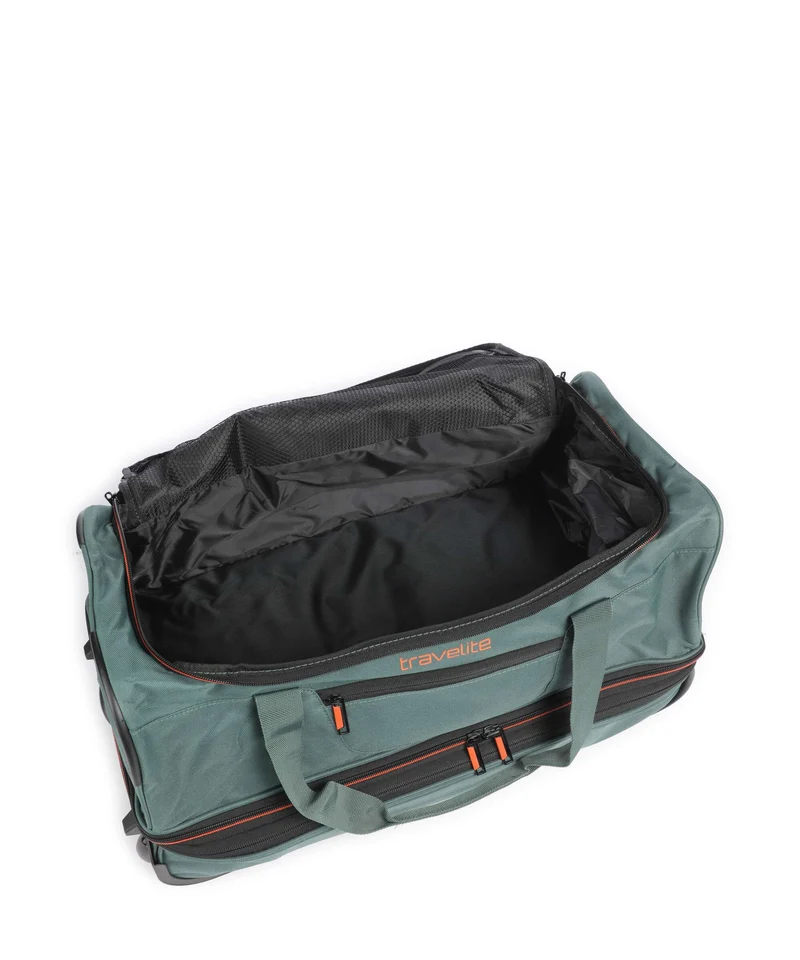 Travelite Basics Rollenreisetasche dunkelgrün