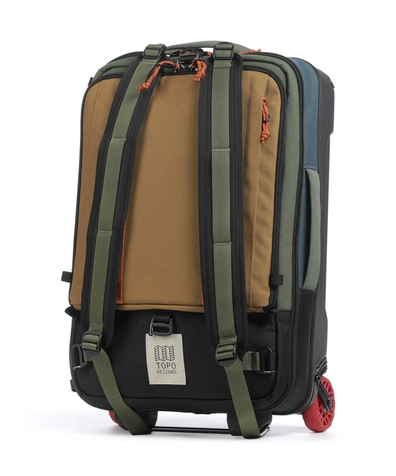 Topo Designs Global 44 Rollenreisetasche olive/dark khaki
