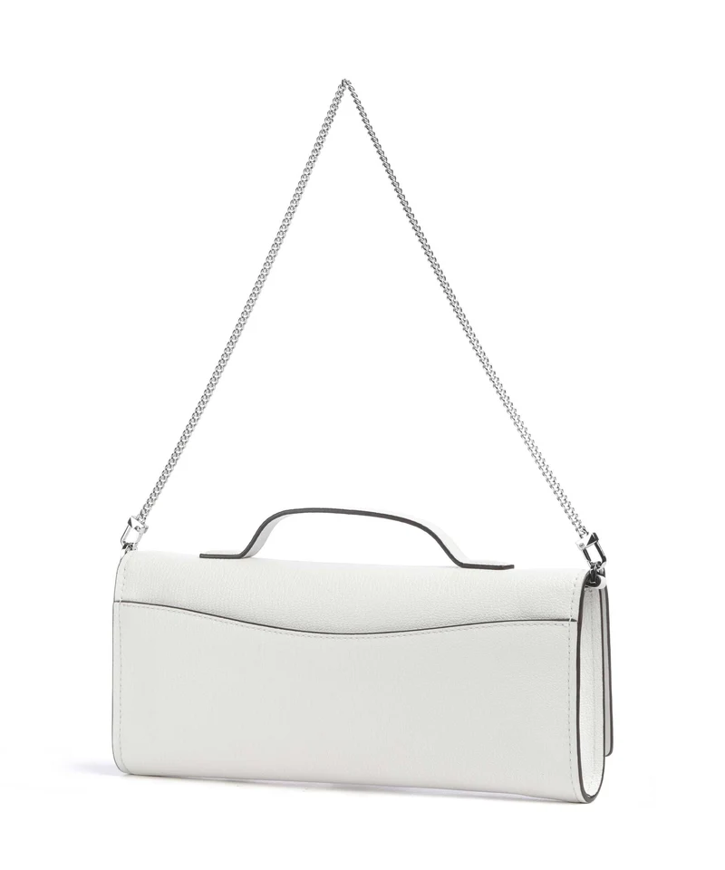 Michael Kors Hamilton Moderne Medium Schultertasche optic white