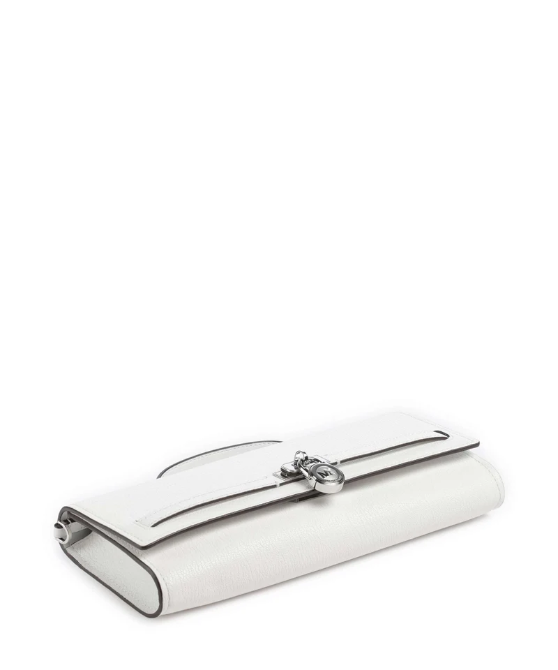 Michael Kors Hamilton Moderne Medium Schultertasche optic white
