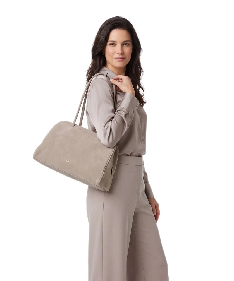 Abro Suede Amara Schultertasche siena