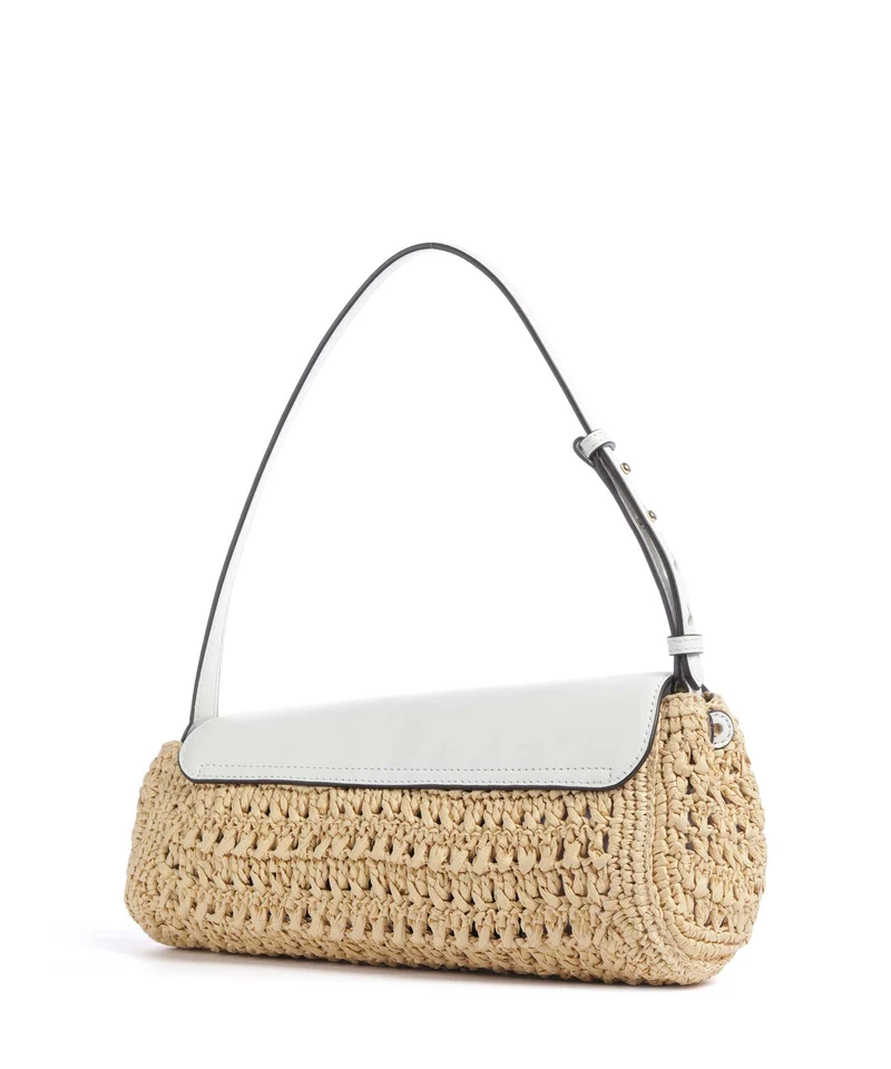 Lauren Ralph Lauren Tasha Medium Schultertasche natural/white