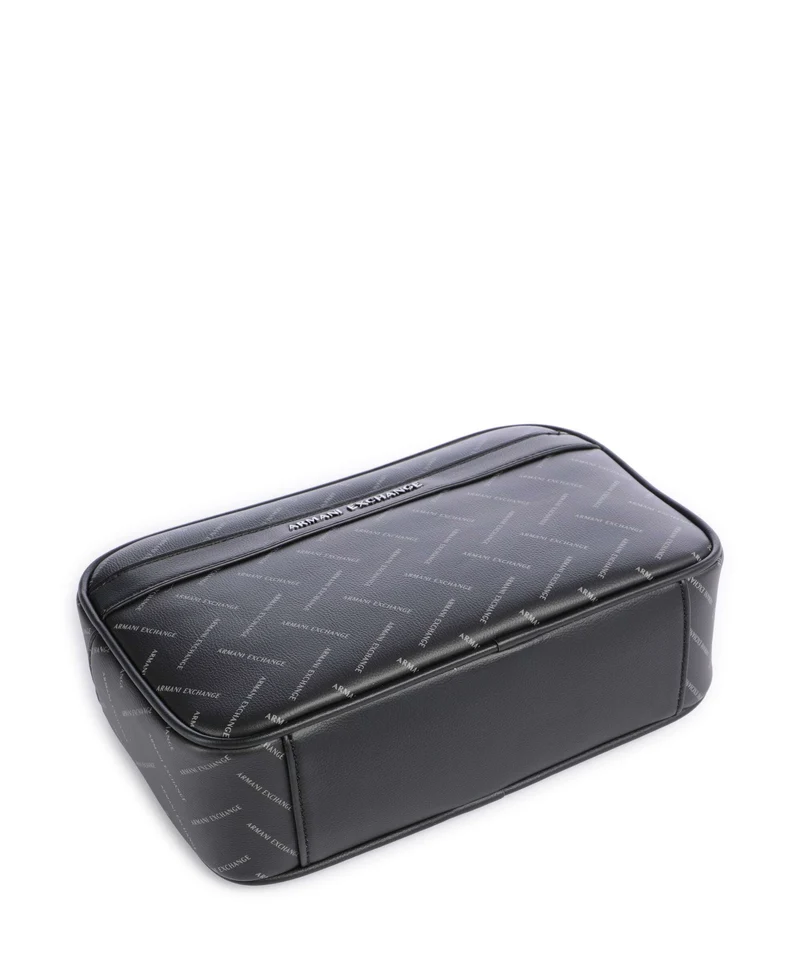 Armani Exchange Ginevra Printed Kulturbeutel black/chiseled stone