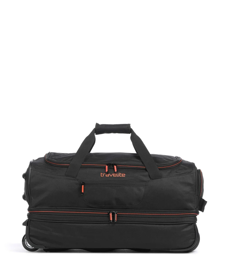 Travelite Basics Rollenreisetasche schwarz