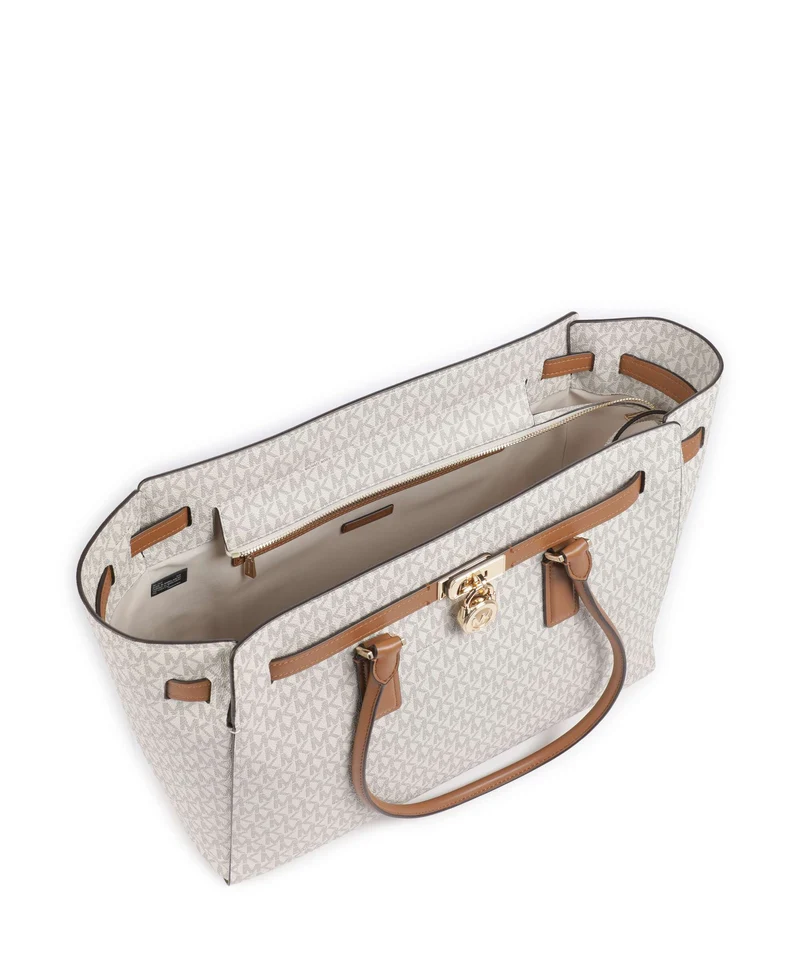 Michael Kors Hamilton Moderne Large Shopper vanilla/acorn