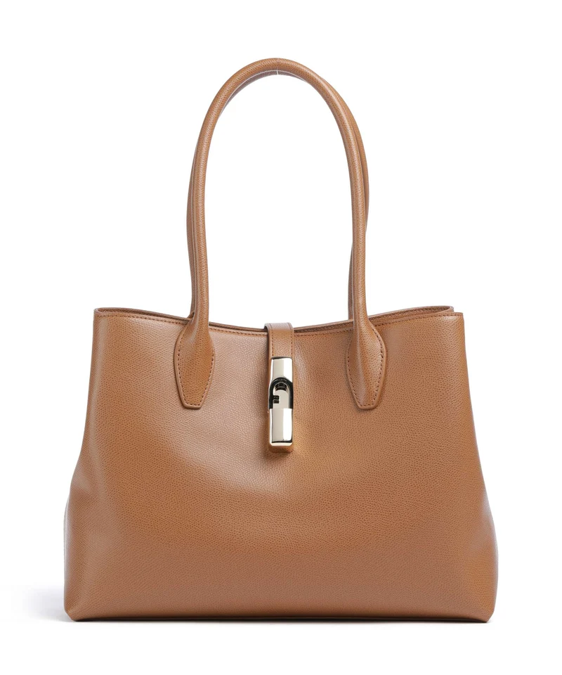 Furla Goccia M Shopper tabacco