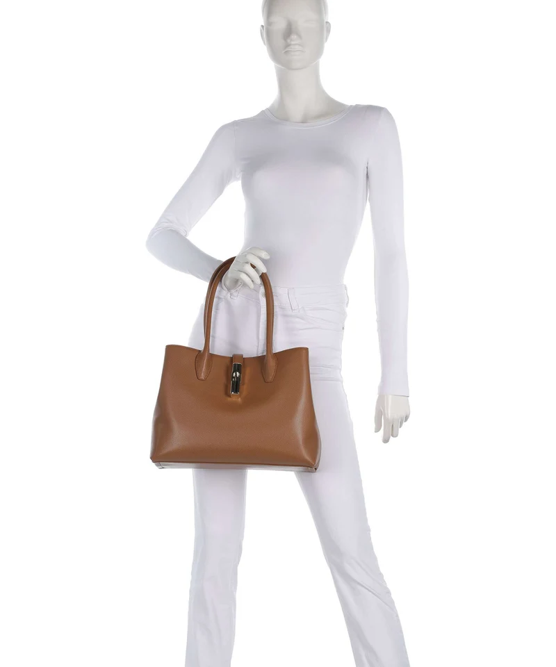 Furla Goccia M Shopper tabacco