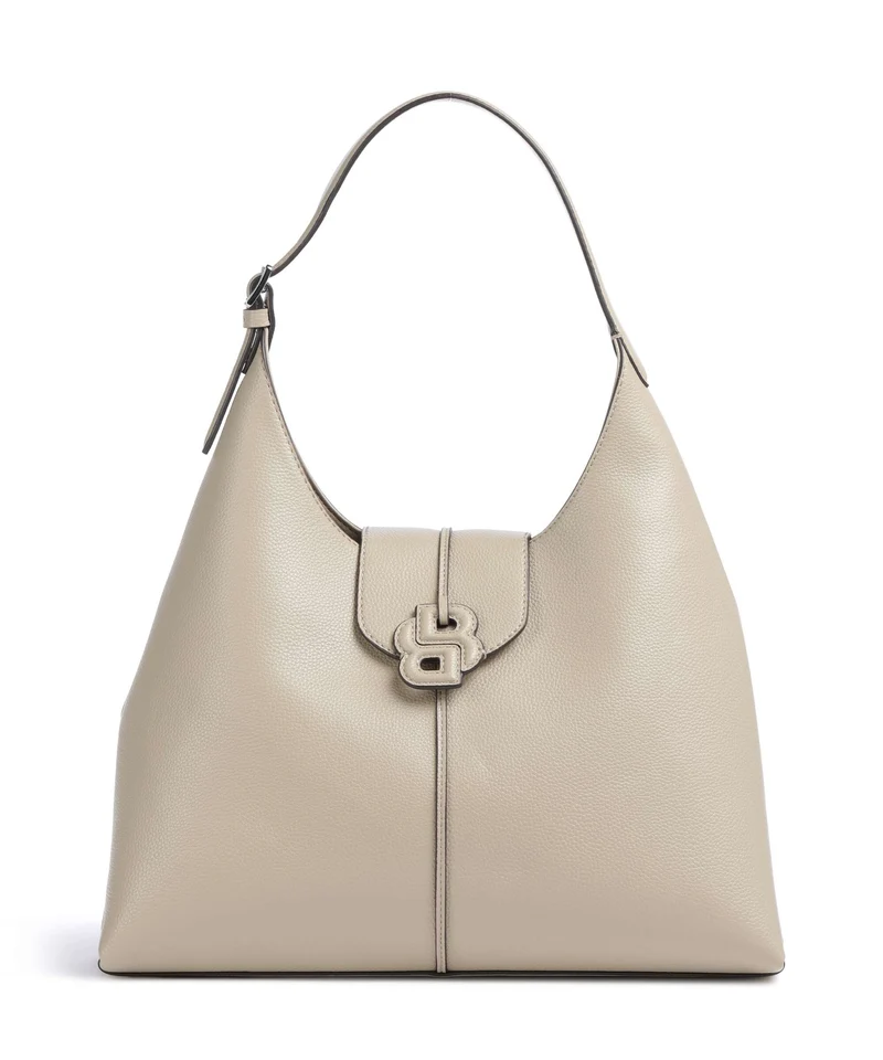 BOSS Anett Big Beuteltasche light beige