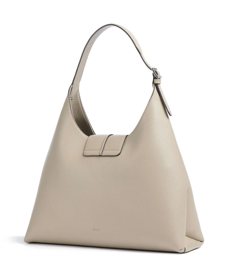 BOSS Anett Big Beuteltasche light beige