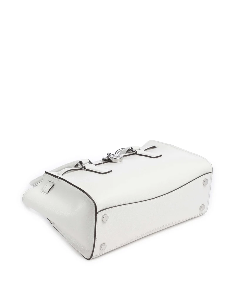 Michael Kors Hamilton Moderne Small Schultertasche optic white